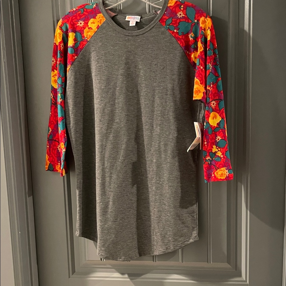 LuLaRoe Heather Gray Top